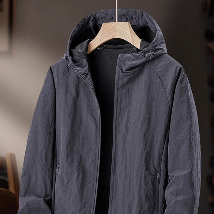 VIRRI CIAGA~2025春秋户外风衣男士夹克防风防水百搭运动休闲外套