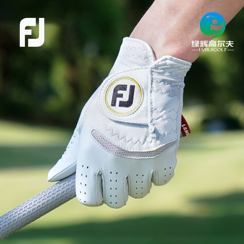 Footjoy透气小羊皮高尔夫手套男
