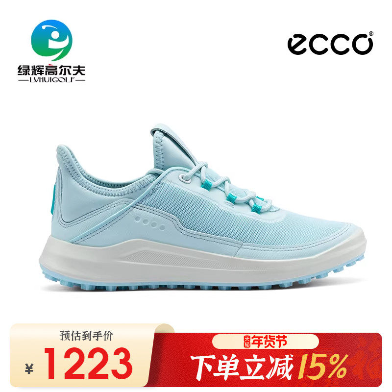 Ecco爱步高尔夫女士球鞋夏季 新款透气防滑核心系列golf运动女鞋