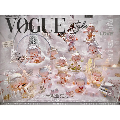 盲盒DIY微缩造景sp温度展示盒