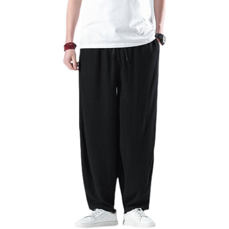 风秋冬季新款纯色休闲哈伦男QT4003-NB12,男装休闲裤,星座815（原A203）