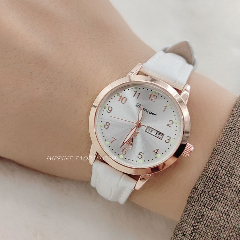 高级感时尚手表防水石英手表平价