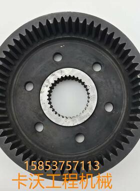 山推22吨压路机配件 内齿圈 263-18-02513  前机架内齿圈