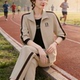 新款 2026春季 宽松显瘦休闲风外套三件套 运动服套装 中老年妈妈女装