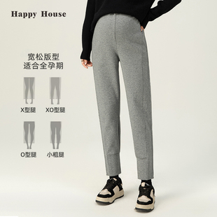 显瘦运动裤 2026新款 无托腹孕妇裤 外穿春款 子 快乐屋孕妇卫裤 裤 春装
