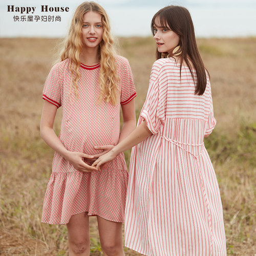 可哺乳时尚风雪纺夏季孕妇装