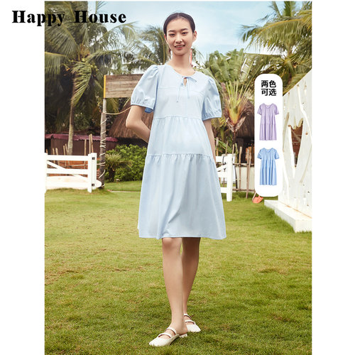 快乐屋孕妇蛋糕裙夏装2026新款