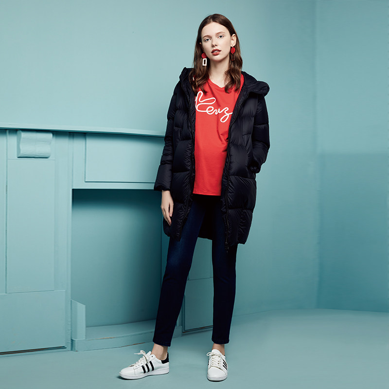 해피 하우스 출산 스웨터 유행 2024 봄 새로운 탑 느슨한 유행 라운드 넥 긴 소매 패션 탑 출산 착용