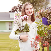 孕妇装 快乐屋孕妇毛衣秋冬款 上衣时尚 短款 大翻领套头羊毛混纺毛衫