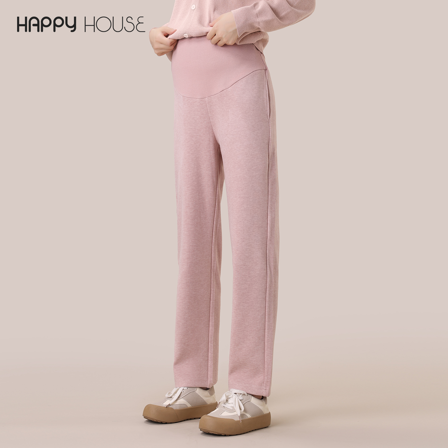 孕妇哈伦裤秋季2024新款时尚显瘦老爹裤外穿