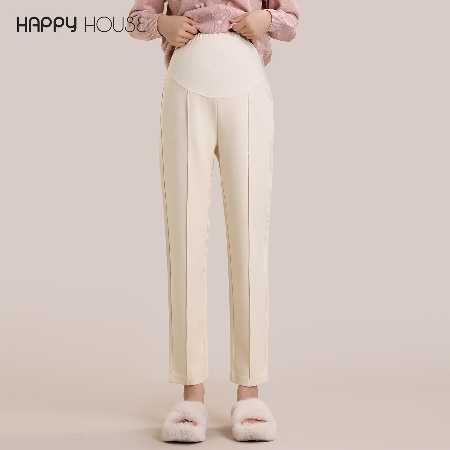 快乐屋孕妇休闲裤2026新款弹力烟管裤孕妇裤哈伦老爹裤大码春裤子,孕妇装/孕产妇用品/营养,孕妇打底裤,淘宝优惠券,粉丝福利购,淘宝优惠卷