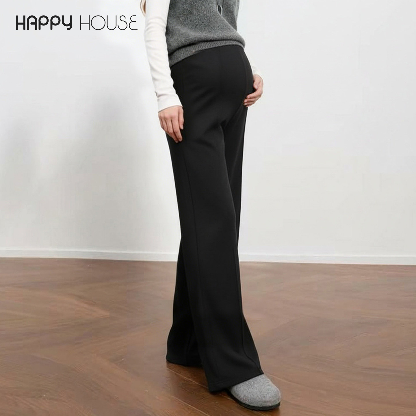 快乐屋孕妇阔腿裤外穿2026新款显瘦直筒裤潮妈孕妇休闲裤通勤裤子,孕妇装/孕产妇用品/营养,孕妇休闲裤,淘宝优惠券,粉丝福利购,淘宝优惠卷