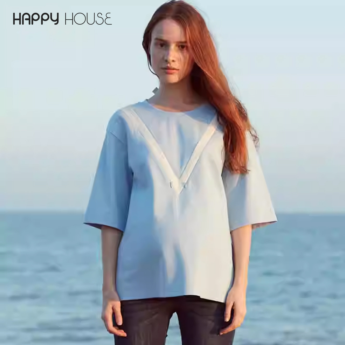 快乐屋孕妇哺乳上衣2026春新品圆领韩版隐藏侧开叉喂奶五分袖外穿,孕妇装/孕产妇用品/营养,哺乳衣/月子服,淘宝优惠券,粉丝福利购,淘宝优惠卷