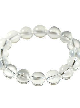 妙韵男女白水晶手链原石手串