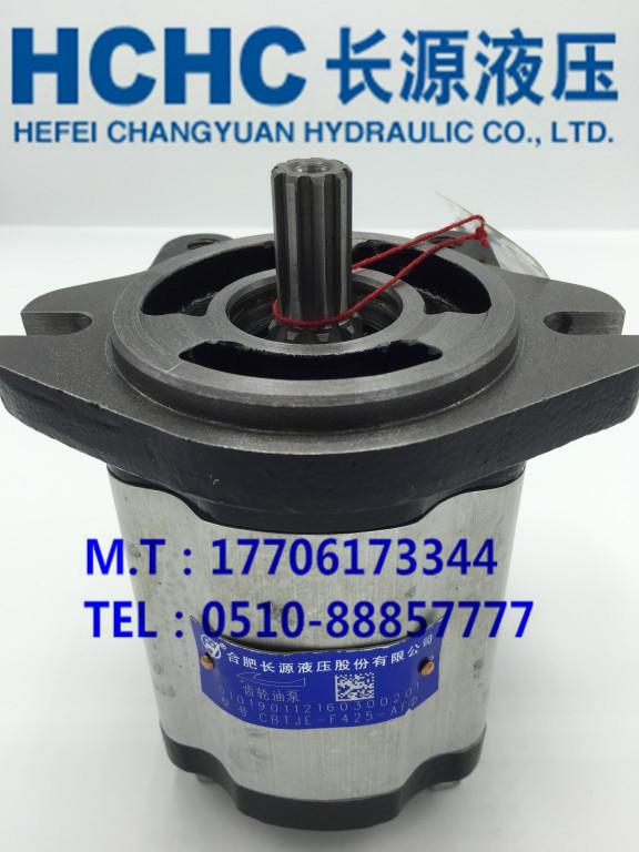 HCHC合肥长源齿轮油泵CBTJE-F425-AFФ，中联旋挖齿轮泵，现货