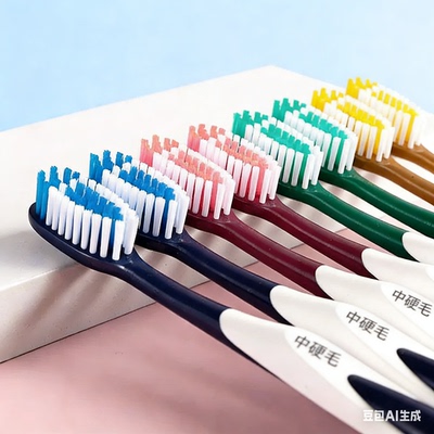 高效强力清洁牙渍烟渍牙刷