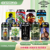 新西兰进口奇异兄弟BROTHERS浑浊帝国皮尔森IPA精酿啤酒330 440ml