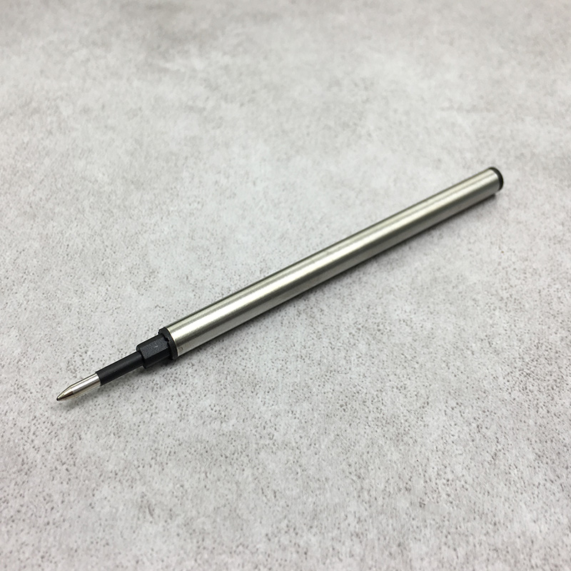 金属签字笔替芯笔芯中性笔芯0.5mm黑色学生用考试替换替芯笔心全针管签字笔水笔碳素笔专用芯教师用签字笔