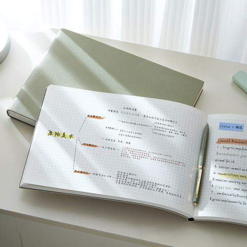 B5上翻笔记本大本子思维导图绘画