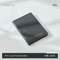 a5 notebook, high appearance level, retro soft leather adult diary, simple and exquisite customization for reading and postgraduate entrance examination, can print logo, thickened, business office work notebook, meeting record notepad thumbnail 6