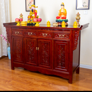 供桌香案佛台家用神台贡台佛龛大供佛桌供台中堂财神风水供奉台桌