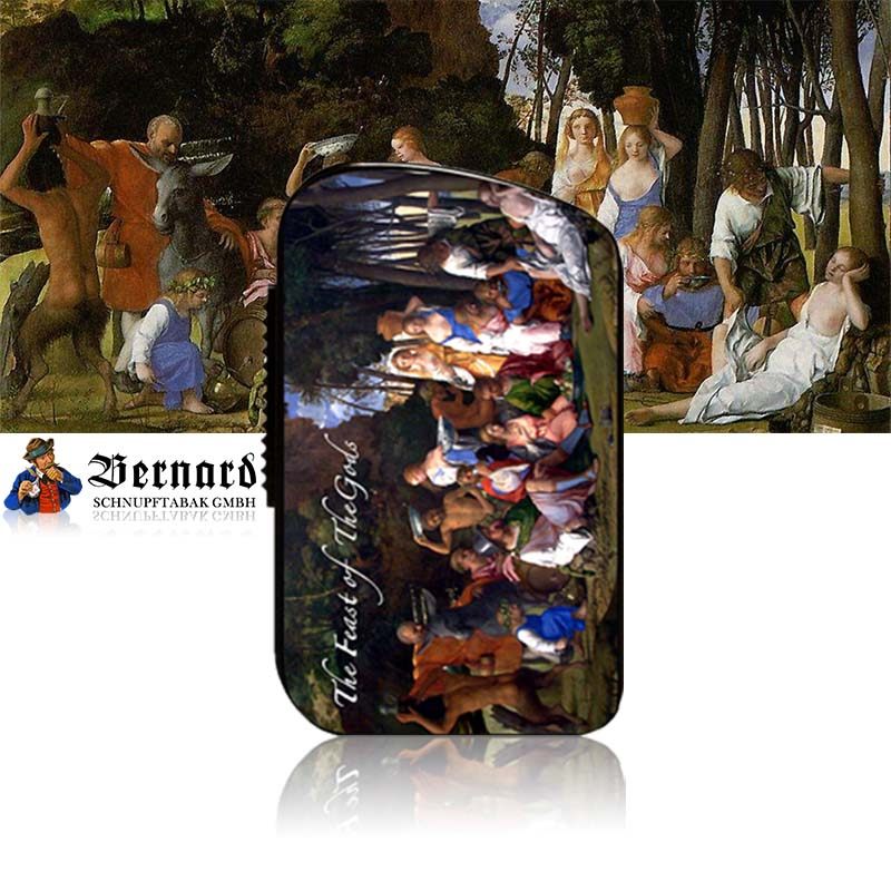 德国伯纳德bernard鼻烟粉诸神之宴油画限量版树莓西点味替烟提神