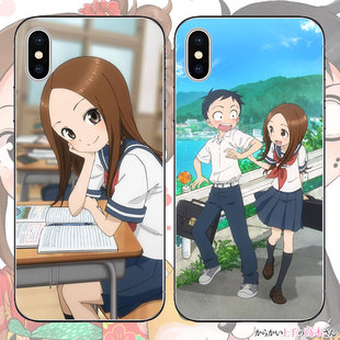 擅长捉弄人的高木同学手机壳西片动漫周边二次元日系保护套玻璃壳