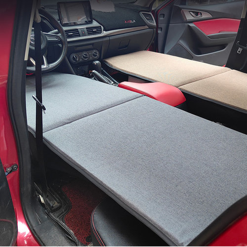 折叠床小轿车旅行垫suv汽车座椅车上睡觉自驾游床板改床车通用