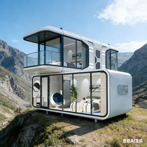 模块化太空舱移动房 快速组装 应急救援 /灾区临时安置医疗隔离屋