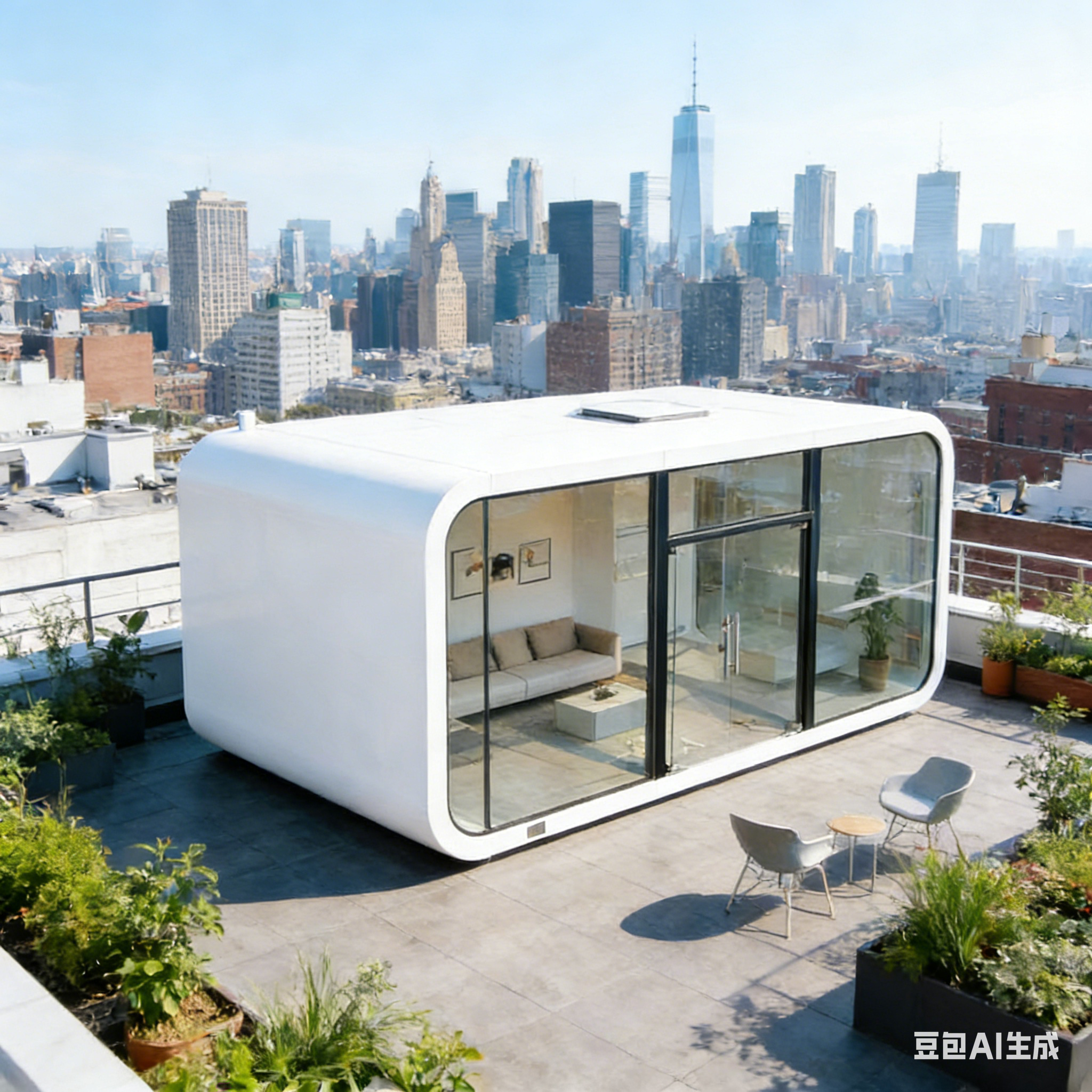 直播工作室苹果舱 网红直播背景房 可移动保温隔热 支持定制尺寸