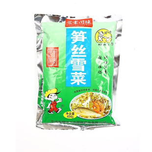 三丰可味可味454克笋丝雪菜下饭菜咸菜开胃菜开袋即食