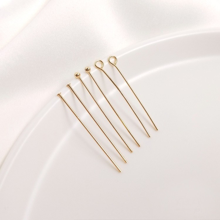 DIY 쥬얼리 액세서리 금속 T 바늘 9 자 바늘 둥근 머리 바늘 수제 귀걸이 귀걸이 팔찌 펜던트 펜던트 재료 패키지