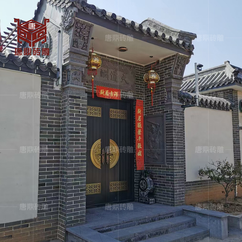 徽派古建门楼图片大全,现代徽派大门门楼图片,中式徽派大门图片大全(第3页)_大山谷图库