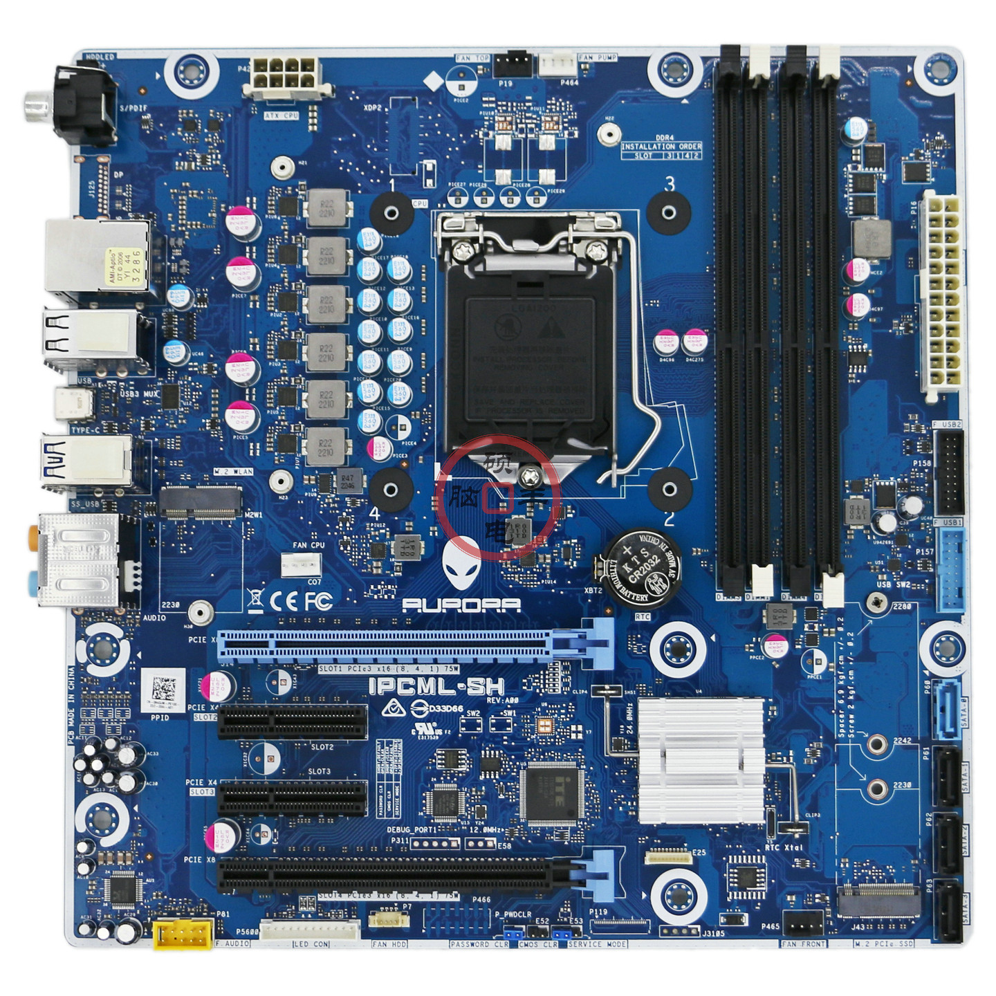 全新DELL戴尔外星人Aurora R11 R12电脑主板IPCML-SH N43JM适用