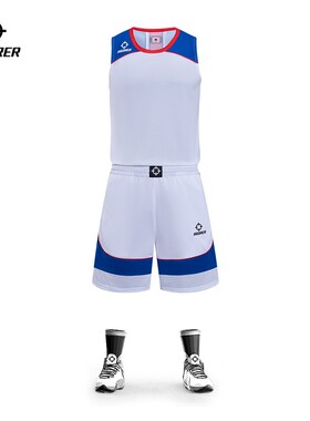 准者篮球服赞助款套装CUBA大学生球衣个性定制北京体育大学比赛服