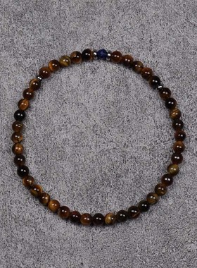 【好物体验专享】Pohier宝喜儿青金虎眼石情侣手链男女串珠