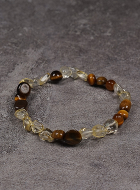 pohier黄水晶招财转运手串