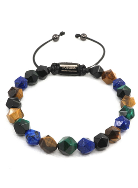 POHIER宝喜儿切面玛瑙手串