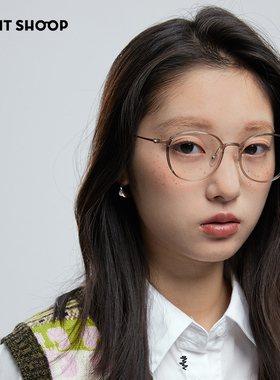 轻如羽毛！右店韩国羽钛超级轻无感防过敏TR90大脸显瘦近视眼镜架