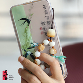 菩提根汽车钥匙扣挂件女指环短链手机吊坠醒狮猫爪男小巧可爱挂饰