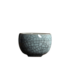 精品主人杯陶瓷哥窑冰裂小功夫茶杯1