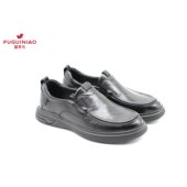 正品 A5K6112 套脚真皮牛皮休闲男皮鞋 富贵鸟男鞋 2025秋新款