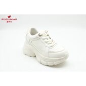 富贵鸟女鞋 商场同款 时尚 正品 休闲鞋 运动鞋 真皮老爹鞋 松糕底厚底