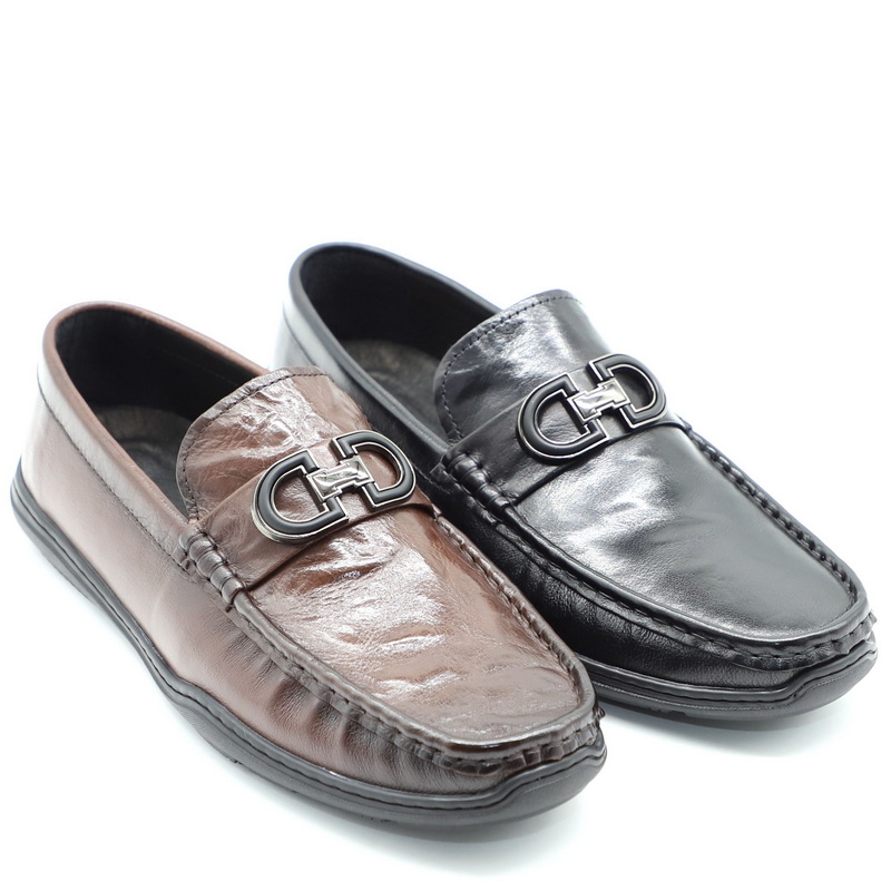 特价富贵鸟男鞋2024春夏新款套脚真皮牛皮时尚休闲男皮鞋S431268