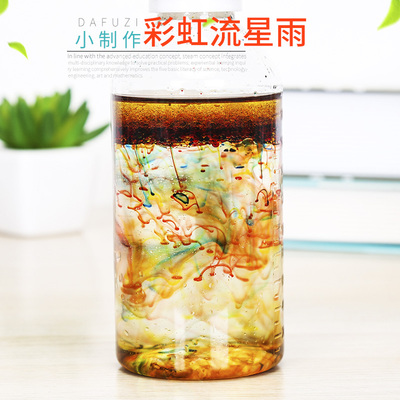 学生彩虹流星雨科学实验
