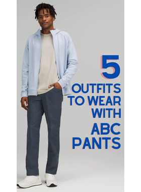 Lu原面料版型秋冬加绒加厚ABC五口袋休闲长裤保暖弹力商务小直筒