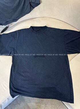 MADEBYWEI 自主Paris 26SS水洗梵文短袖Tee 骨痕/田岛绣/微破坏