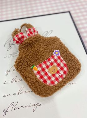 原创手工定制狗狗猫咪秋冬饼干熊可爱马甲泰迪博美法斗雪纳瑞比熊