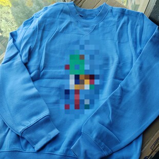 男士 加绒套头圆领卫衣 秋冬新款