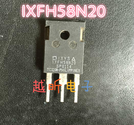 原装拆机场效应管 IXFH58N20 IXFH58N20Q测好